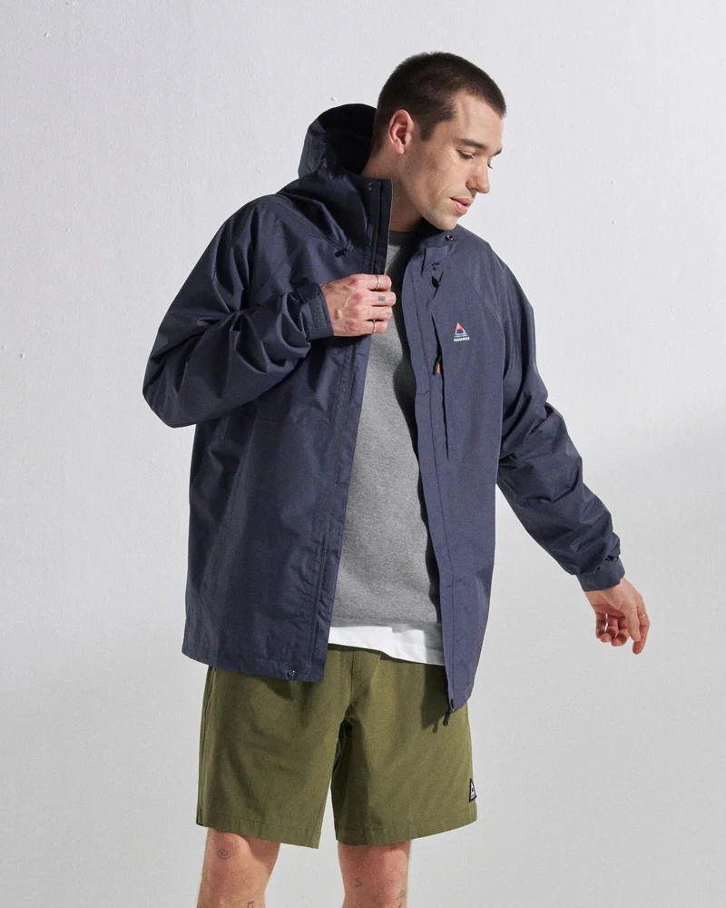 Trailscape Herren Wasserdichte Jacke - Anthrazit
