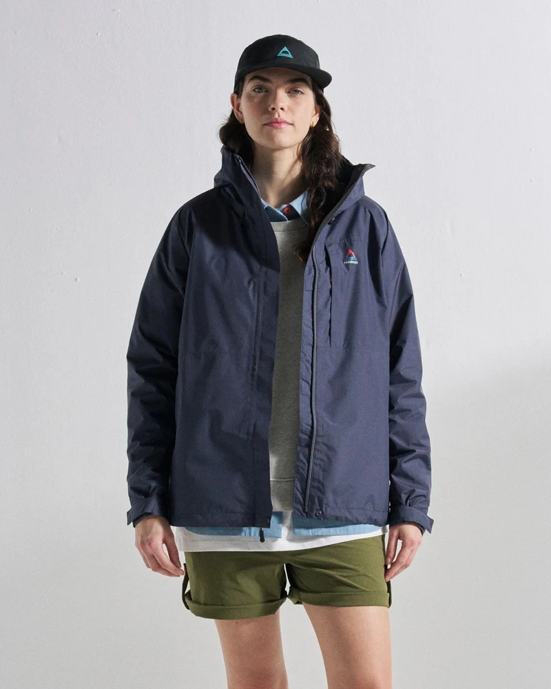 Trailscape Damen Wasserdichte Jacke - Anthrazit