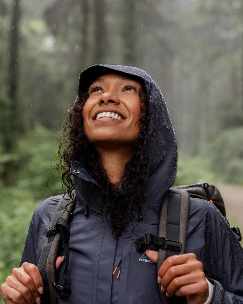 Trailscape Damen Wasserdichte Jacke - Anthrazit