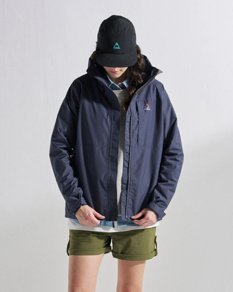 Trailscape Damen Wasserdichte Jacke - Anthrazit