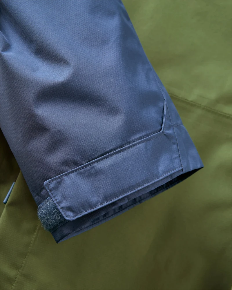 Trailscape Herren Wasserdichte Jacke - Dunkles Denim/Wildgrün