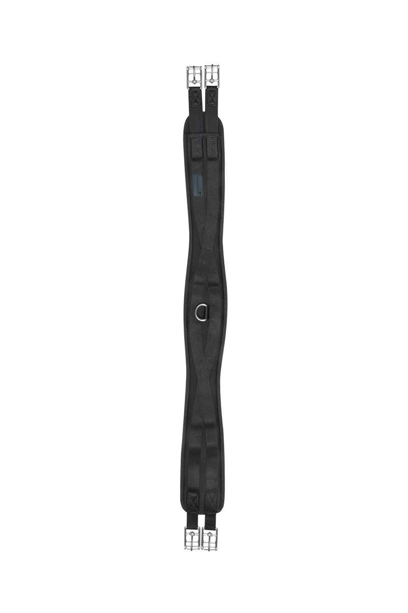 Allround Sattelgurt mit Memory Foam Black 145 cm