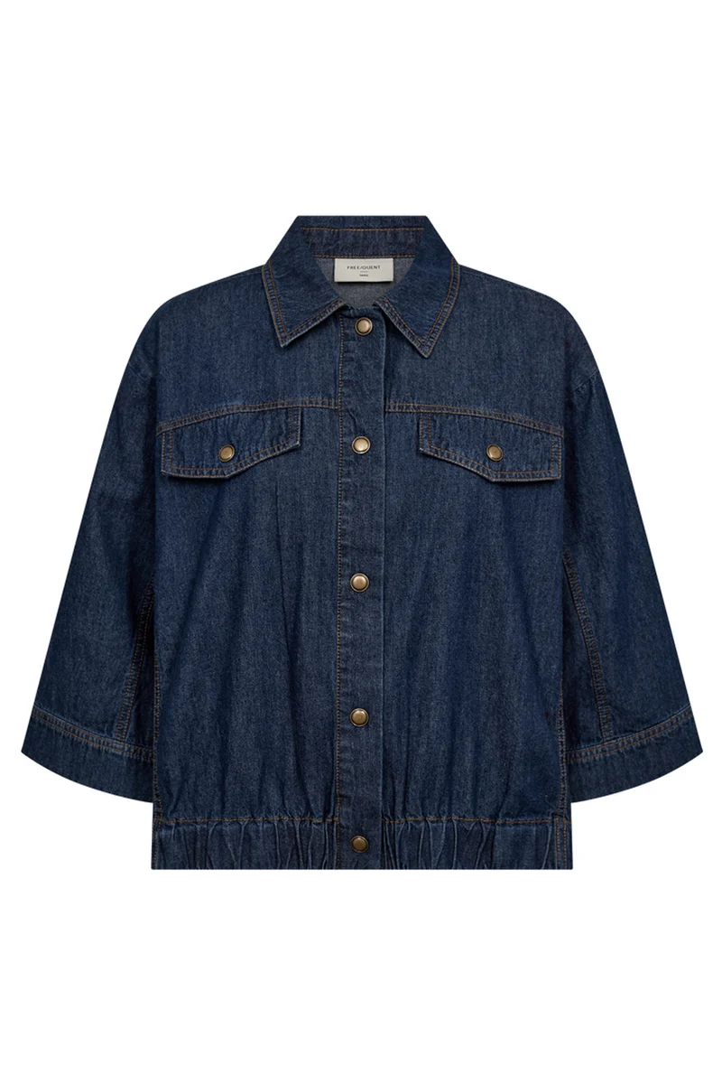 Lisea Jacket 211387 | Dark Blue Denim | Jakke fra Freequent