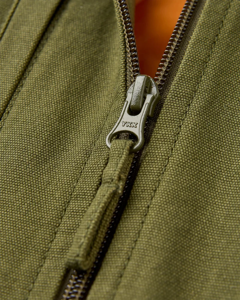 Explorers Bio-Baumwoll-Canvas-Top - Khaki
