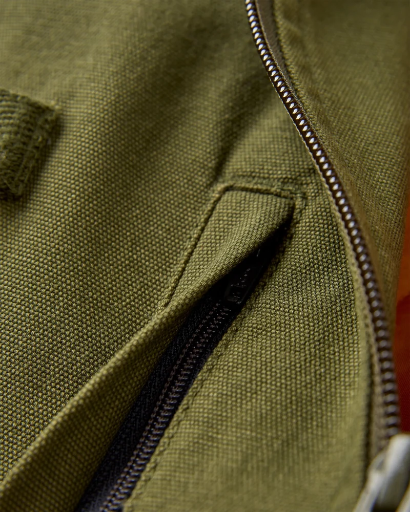Explorers Bio-Baumwoll-Canvas-Top - Khaki