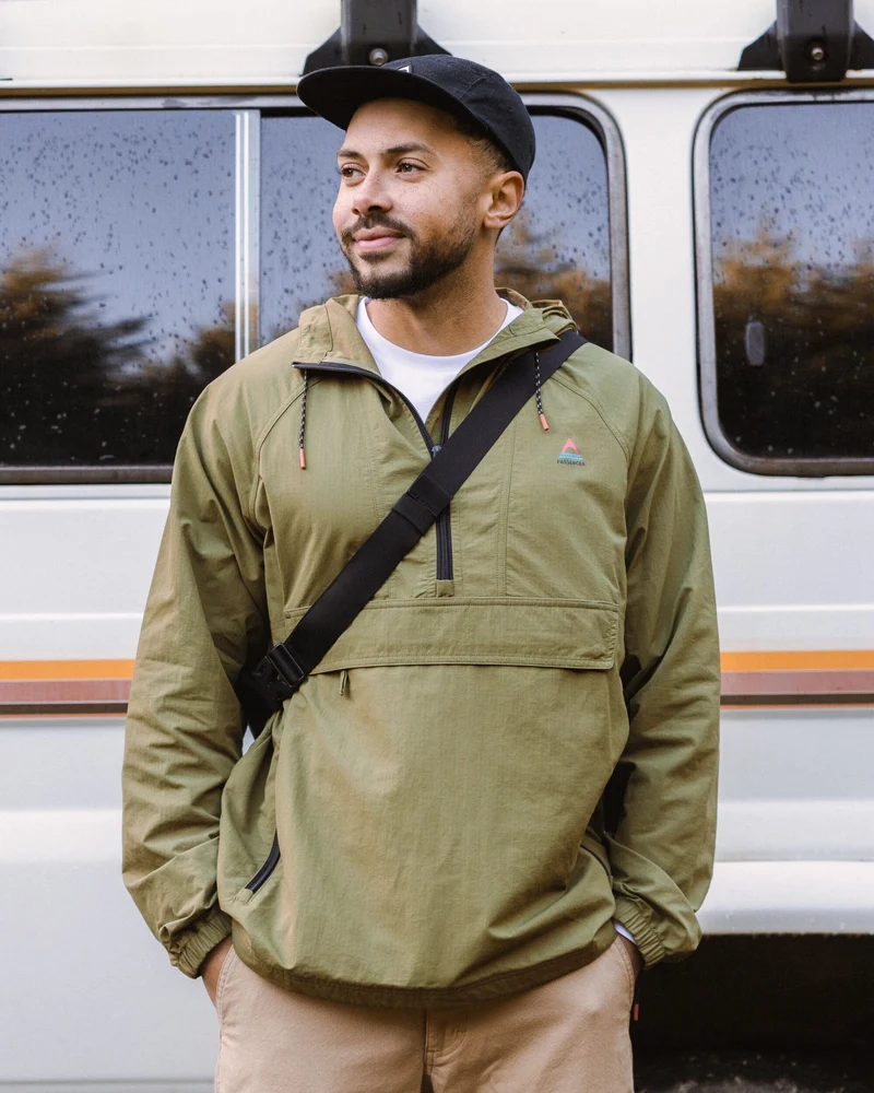 Seek Out Wasserabweisende Jacke - Khaki