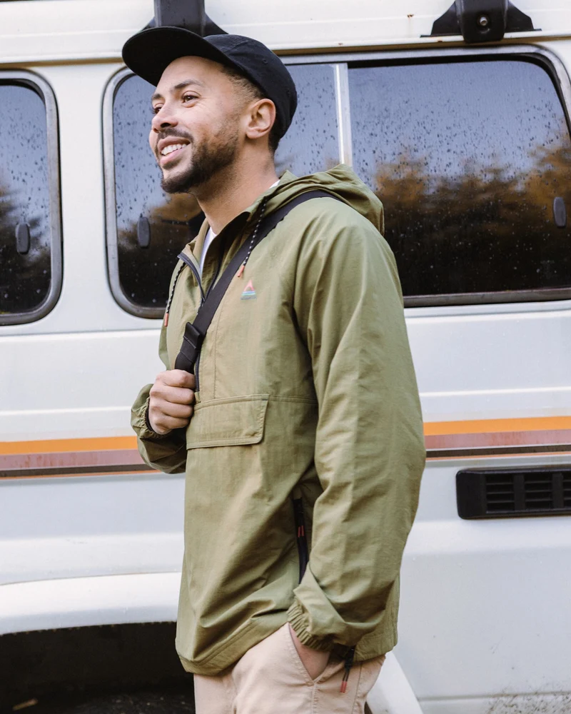 Seek Out Wasserabweisende Jacke - Khaki