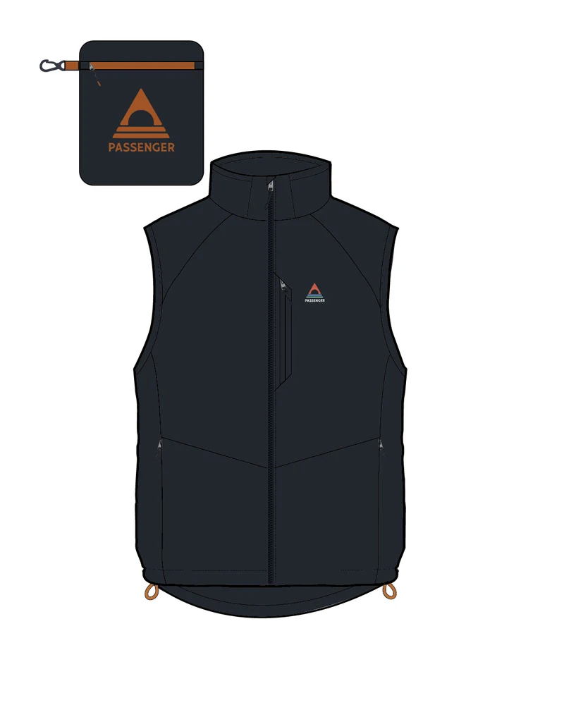 Shasta Leichte Thermore® Isolierte Weste - Schwarz