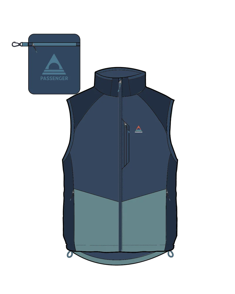 Daybreak Leichte Thermore® Isolierte Weste - Rich Navy/Dark Denim/Arctic