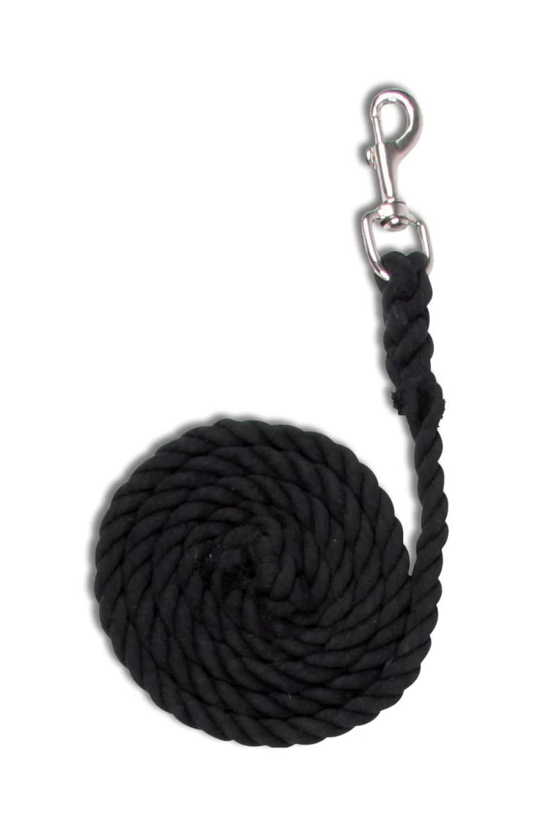 Baumwoll Anbindestrick Black Einheitsgröße