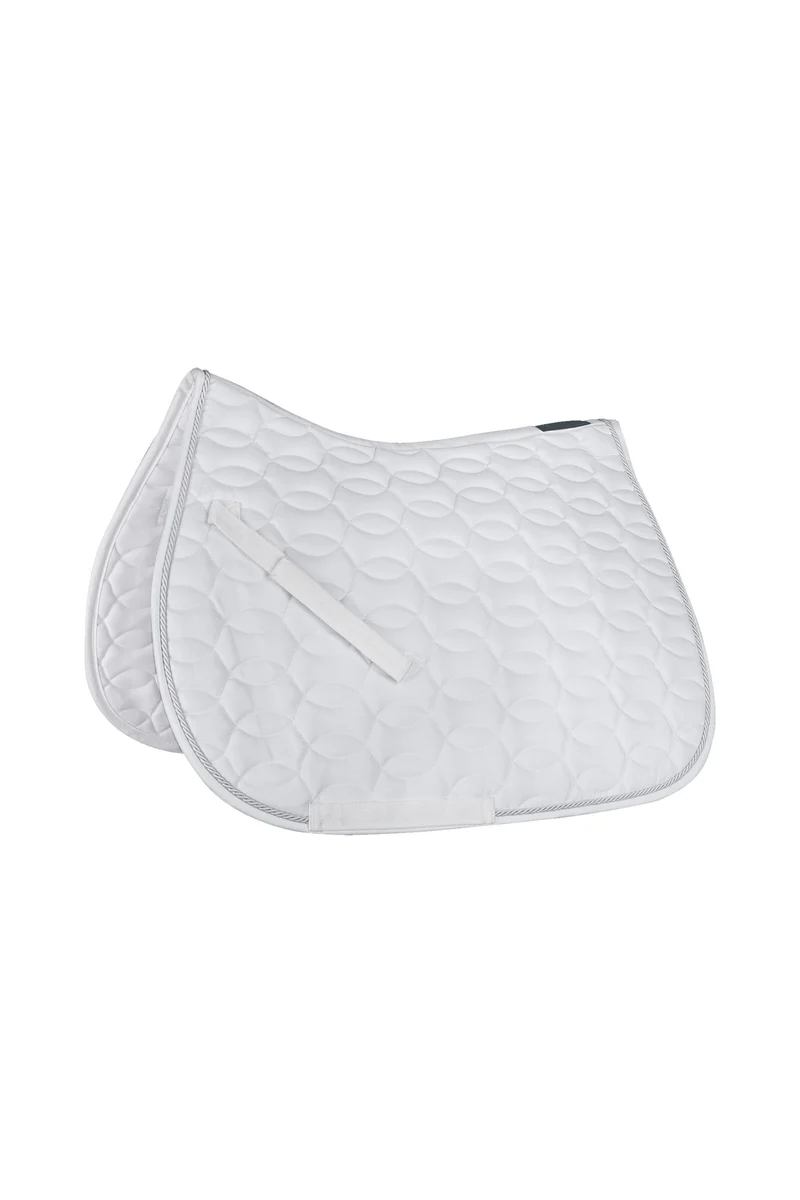 Ancona Dressurschabracke White/Silver WB