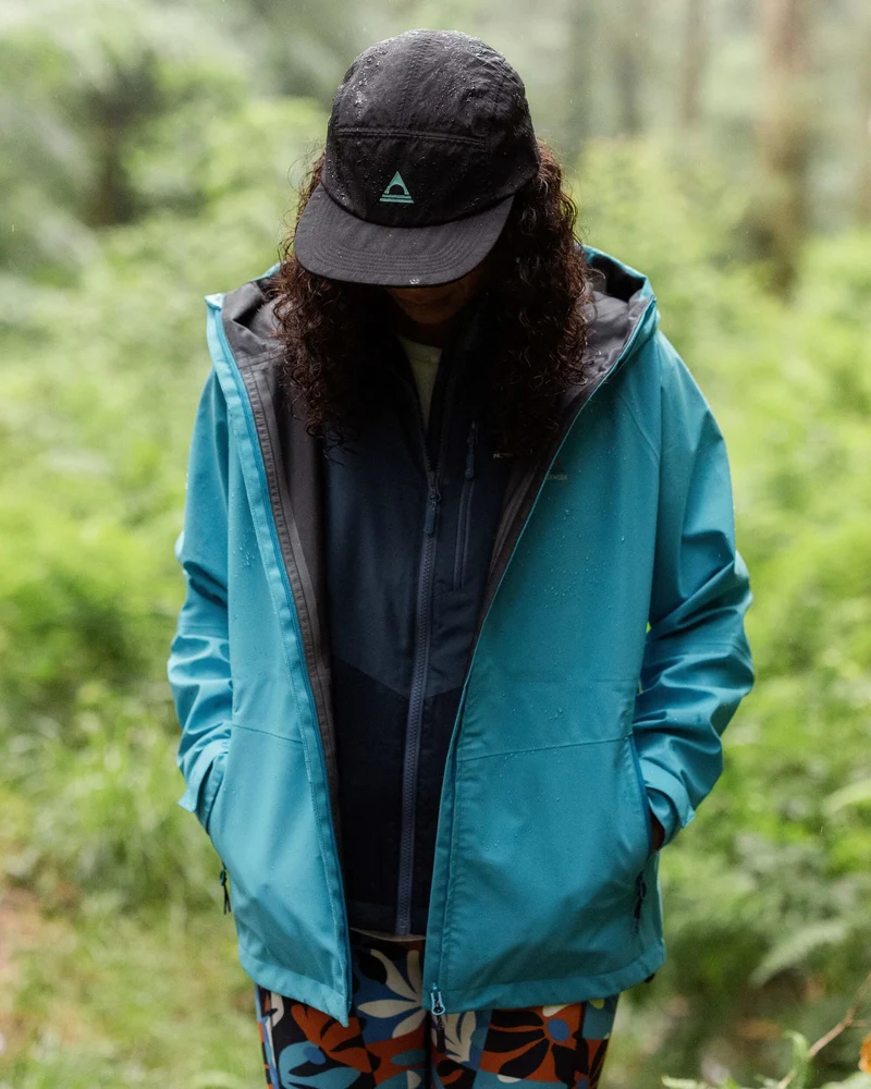 Five Element Wasserdichte Jacke - Blaumeise