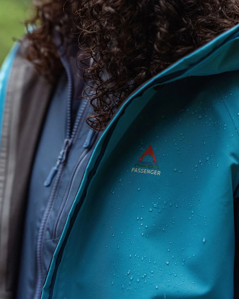 Five Element Wasserdichte Jacke - Blaumeise