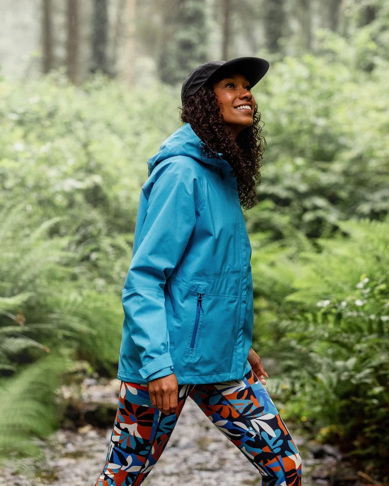 Five Element Wasserdichte Jacke - Blaumeise
