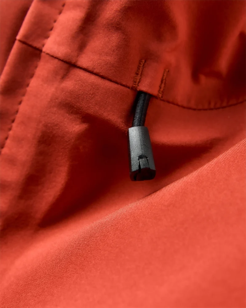 Five Element Wasserdichte Jacke - Rotockerfarbig