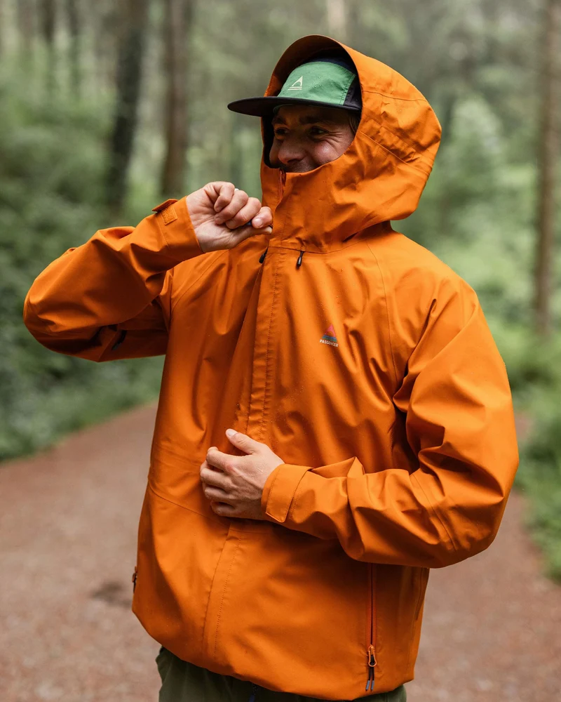 Five Season Wasserdichte Jacke - Sonnenuntergang Orange