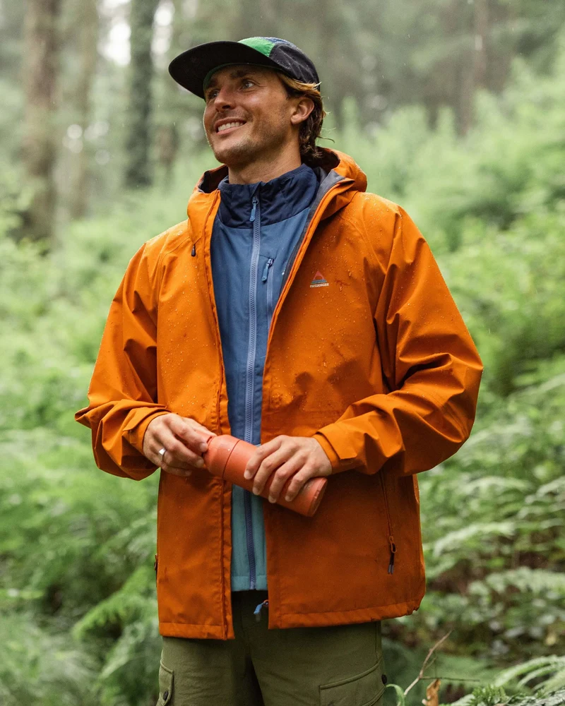 Five Season Wasserdichte Jacke - Sonnenuntergang Orange