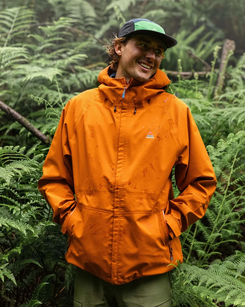 Five Season Wasserdichte Jacke - Sonnenuntergang Orange