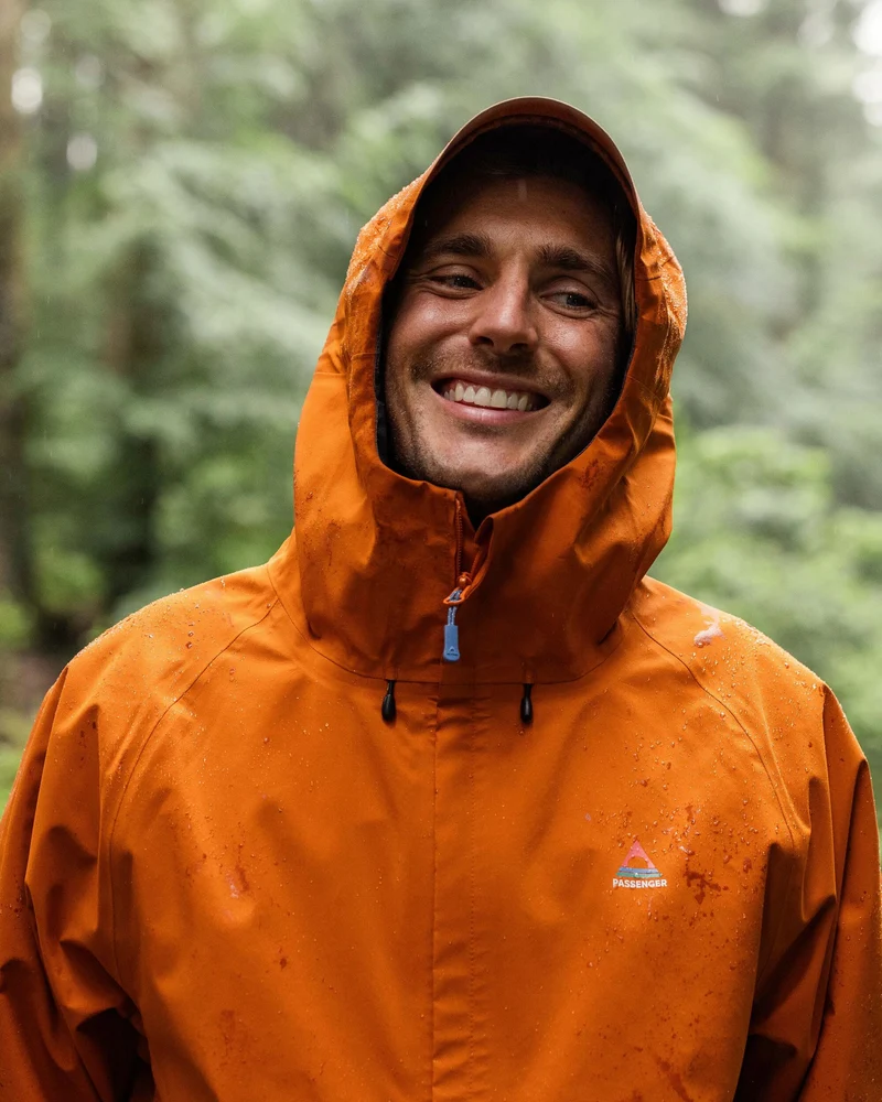 Five Season Wasserdichte Jacke - Sonnenuntergang Orange
