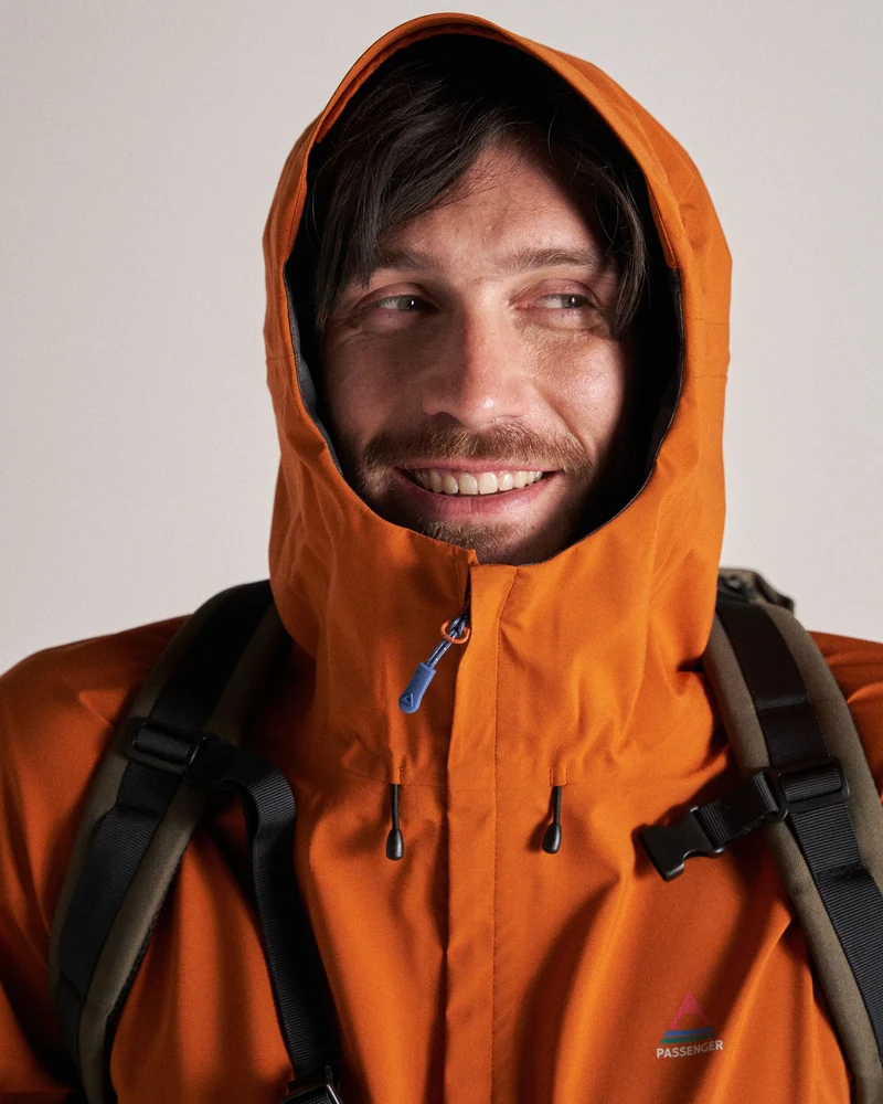 Five Season Wasserdichte Jacke - Sonnenuntergang Orange