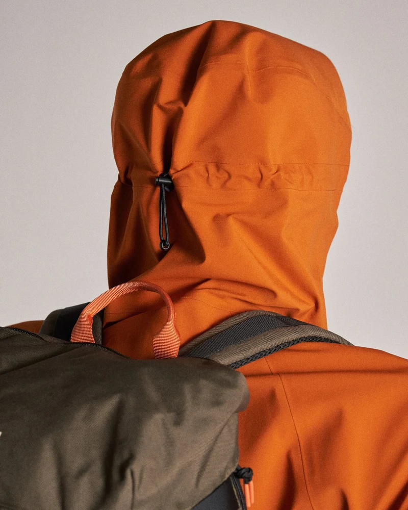 Five Season Wasserdichte Jacke - Sonnenuntergang Orange