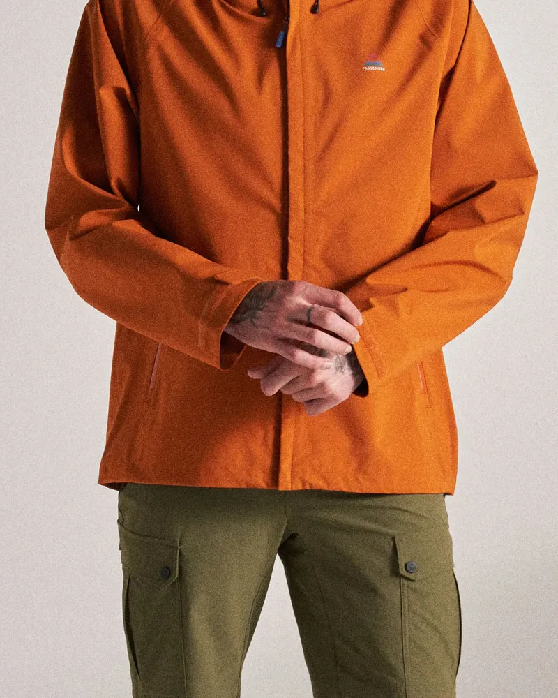 Five Season Wasserdichte Jacke - Sonnenuntergang Orange