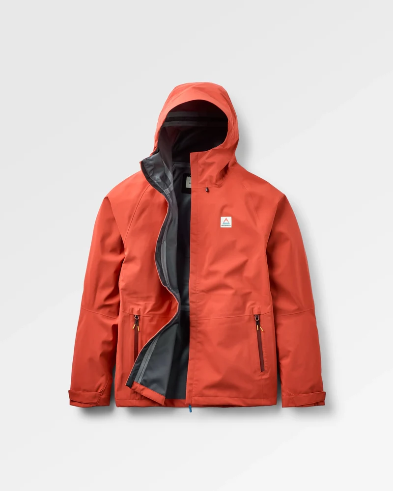 Five Season Wasserdichte Jacke - Rot Ocker