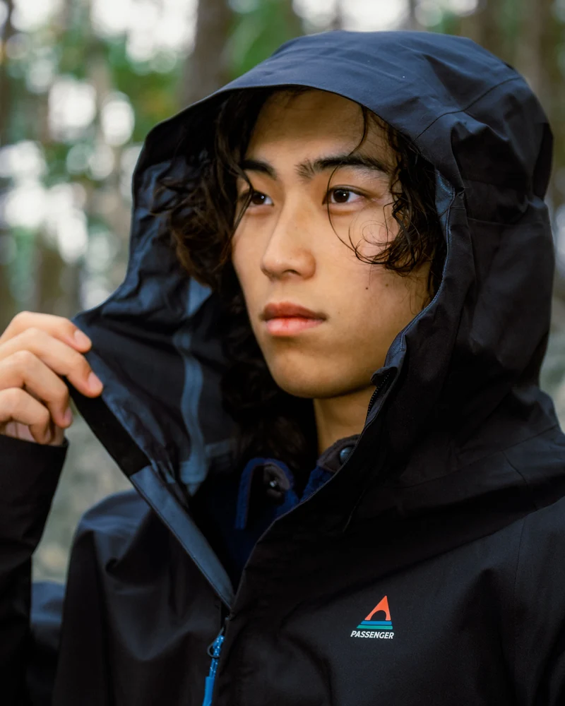 Five Season wasserdichte Jacke - Schwarz