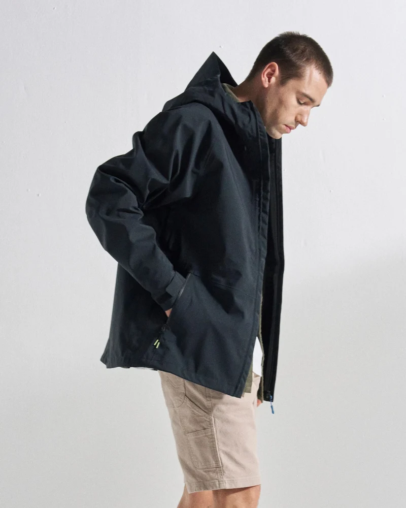 Five Season wasserdichte Jacke - Schwarz