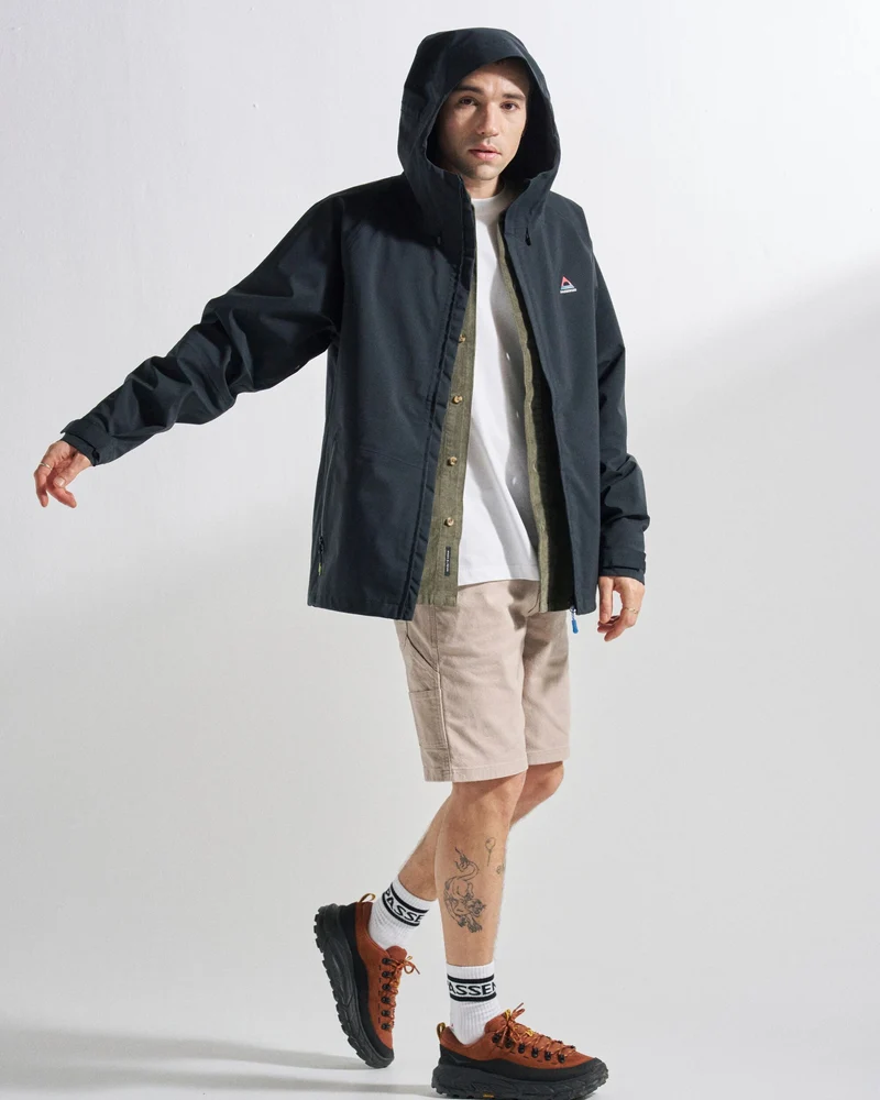 Five Season wasserdichte Jacke - Schwarz