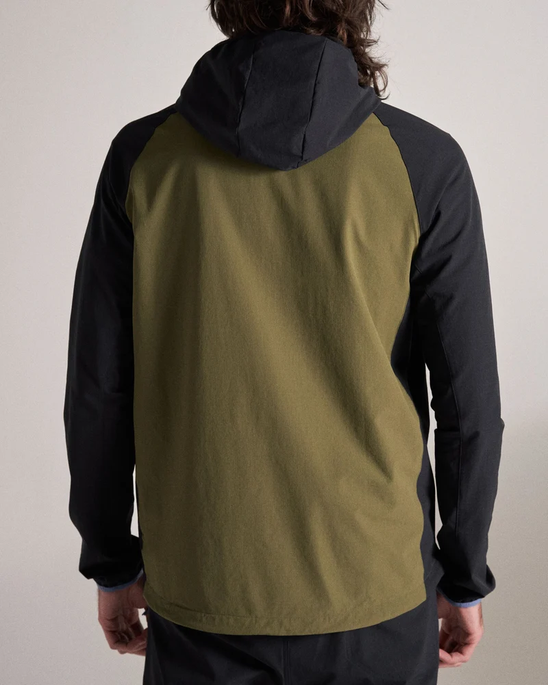 Roamer Light Softshell Anorak - Schwarz/Khaki