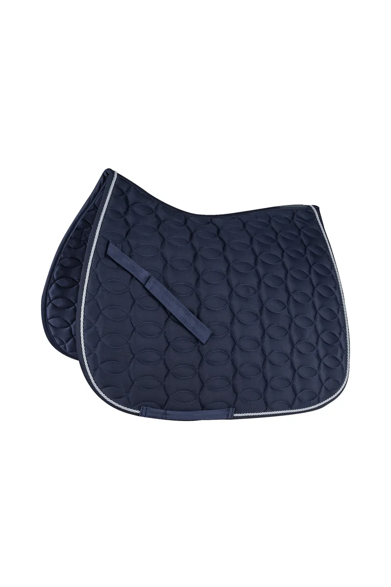Ancona Dressurschabracke Night Blue/Silver WB