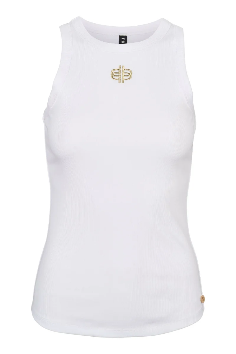 Norma Tank Top | White