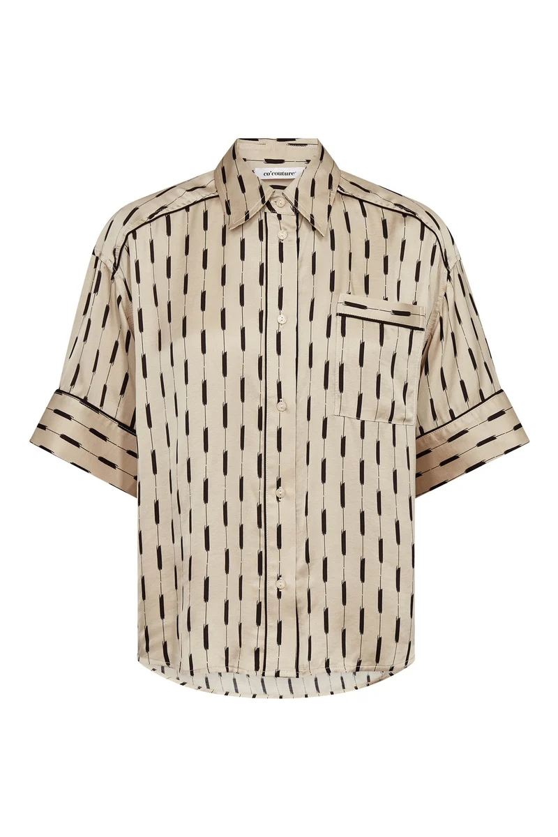 Solvea SS Shirt 45108 | Bisquit | Top fra Co'couture