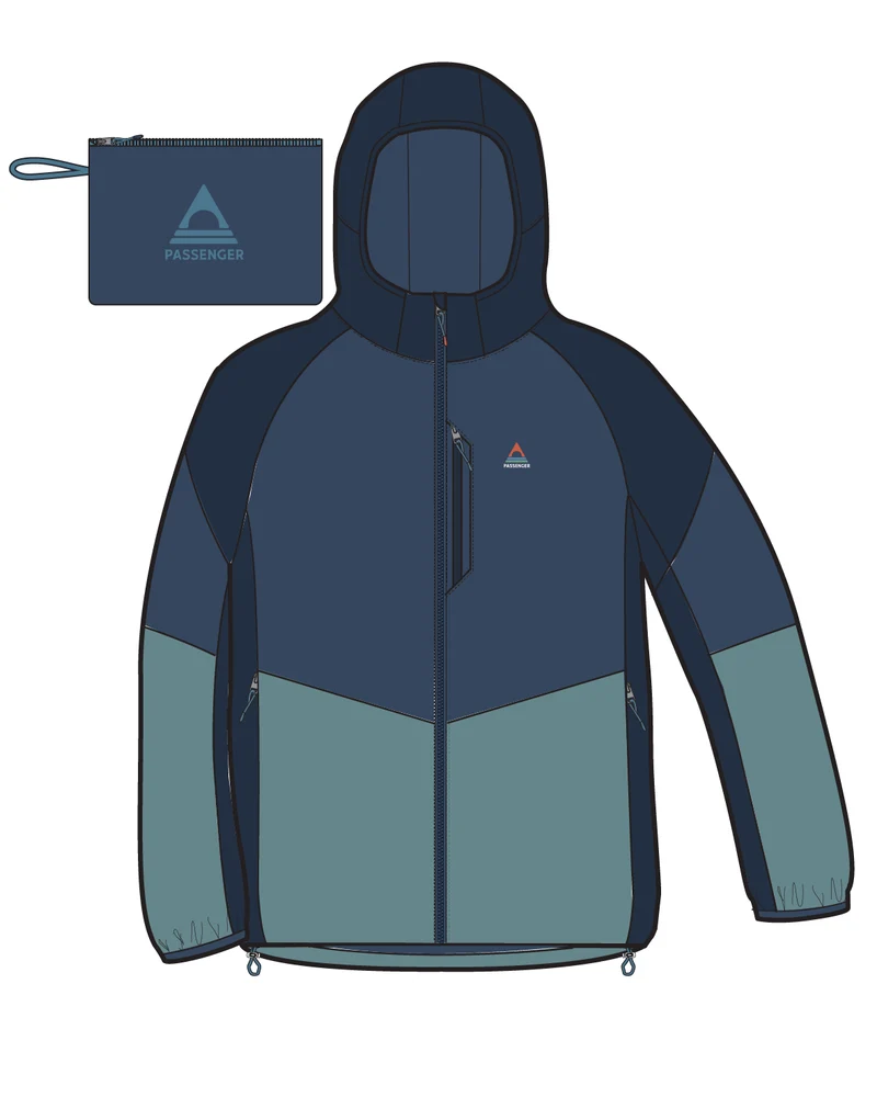 Daybreak Leichte Thermore® Isolierte Jacke - Rich Navy/Dark Denim/Arctic