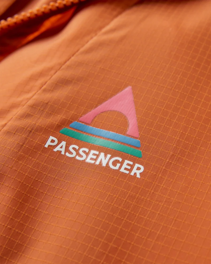 Gusto Windshell Jacke - Sonnenuntergang Orange/Anthrazit