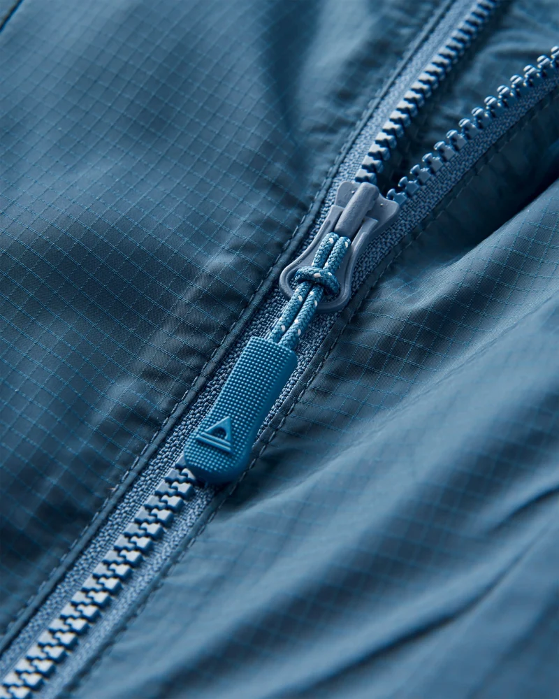 Gusto Windshell Außen Jacke - Khaki/Dunkles Denim