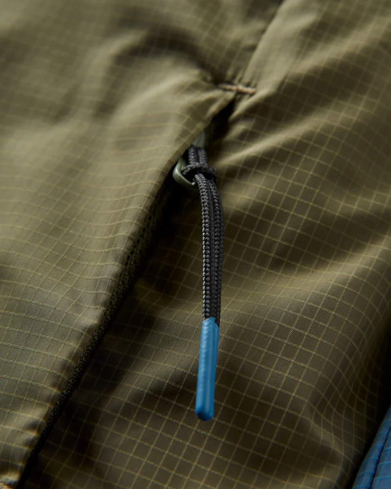 Gusto Windshell Außen Jacke - Khaki/Dunkles Denim