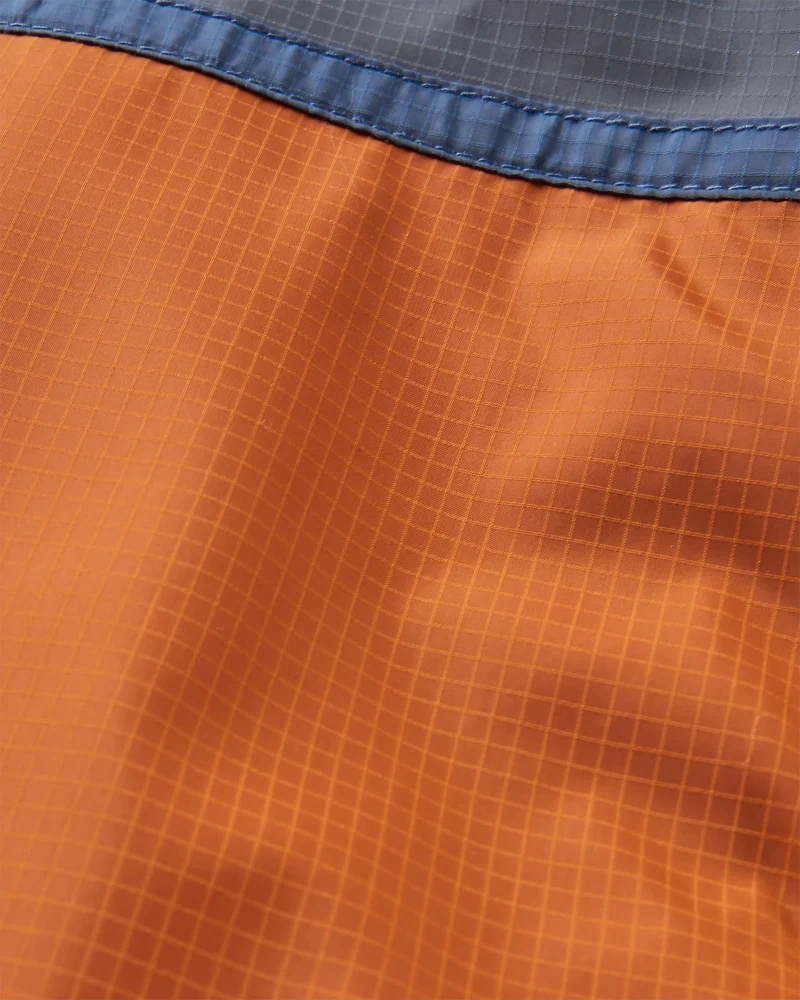 Viento Windshell Jacke - Dunkles Denim/Sonnenuntergangs-Orange
