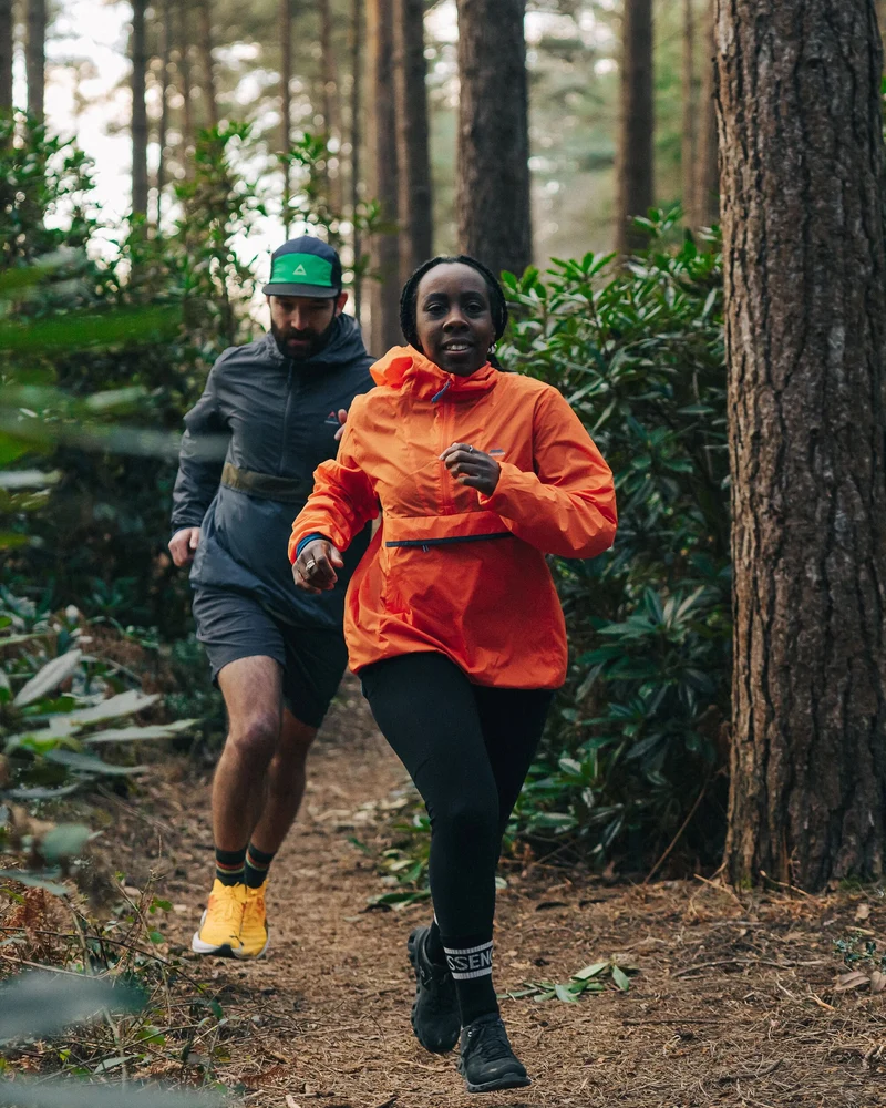 Viento Windshell Anorak - Ember Orange