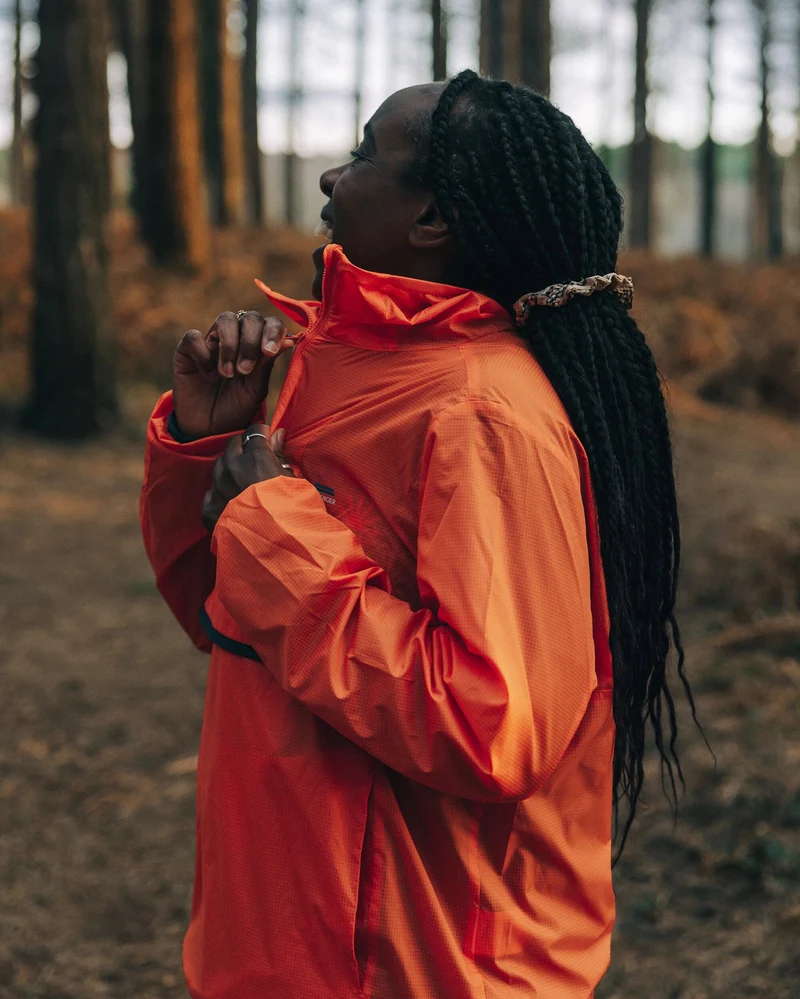 Viento Windshell Anorak - Ember Orange