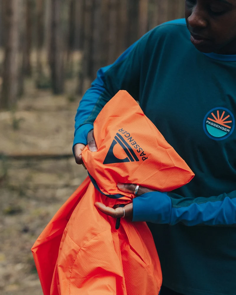 Viento Windshell Anorak - Ember Orange