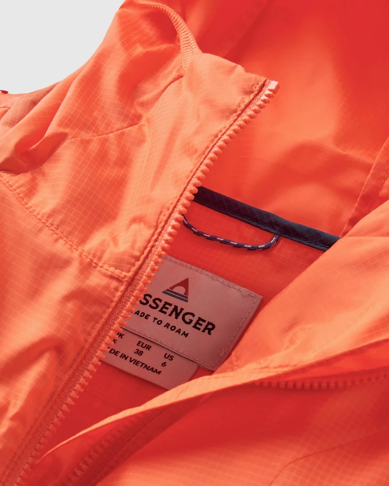 Viento Windshell Anorak - Ember Orange