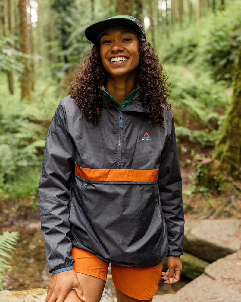 Viento Windshell Anorak - Anthrazit