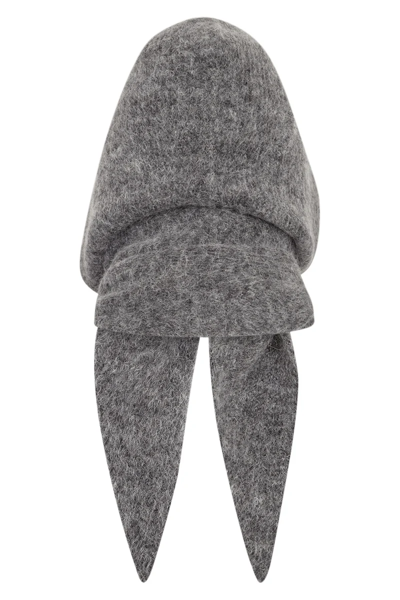 Thora Scarf Hat | Thunderstorm | Accessories fra Mos Mosh