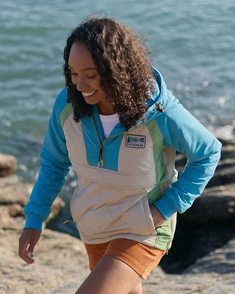 Ocean Isolierter Anorak - Bluejay/Feather