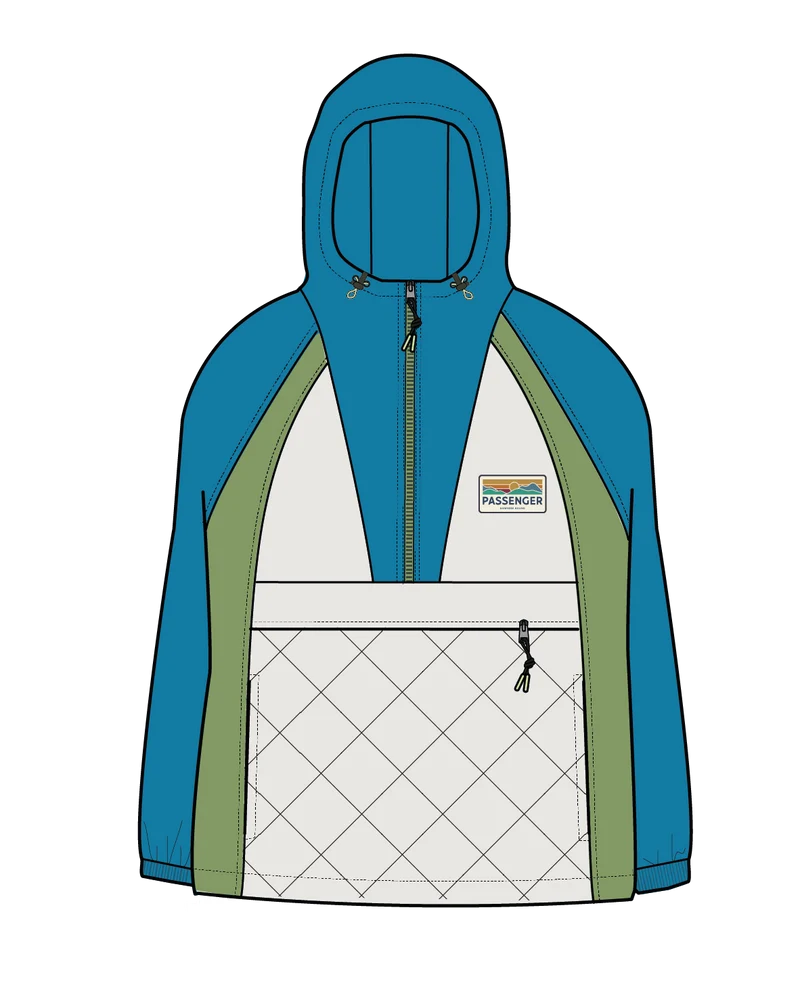Ocean Isolierter Anorak - Bluejay/Feather