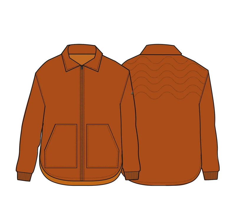 Tasi Isolierjacke - Sunset Orange