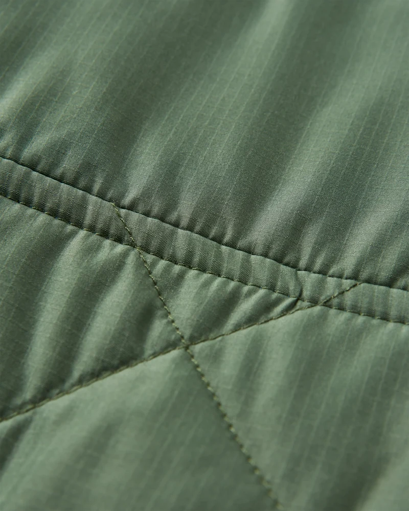 Dylan Isolierte Full-Zip-Jacke - Wildgrün