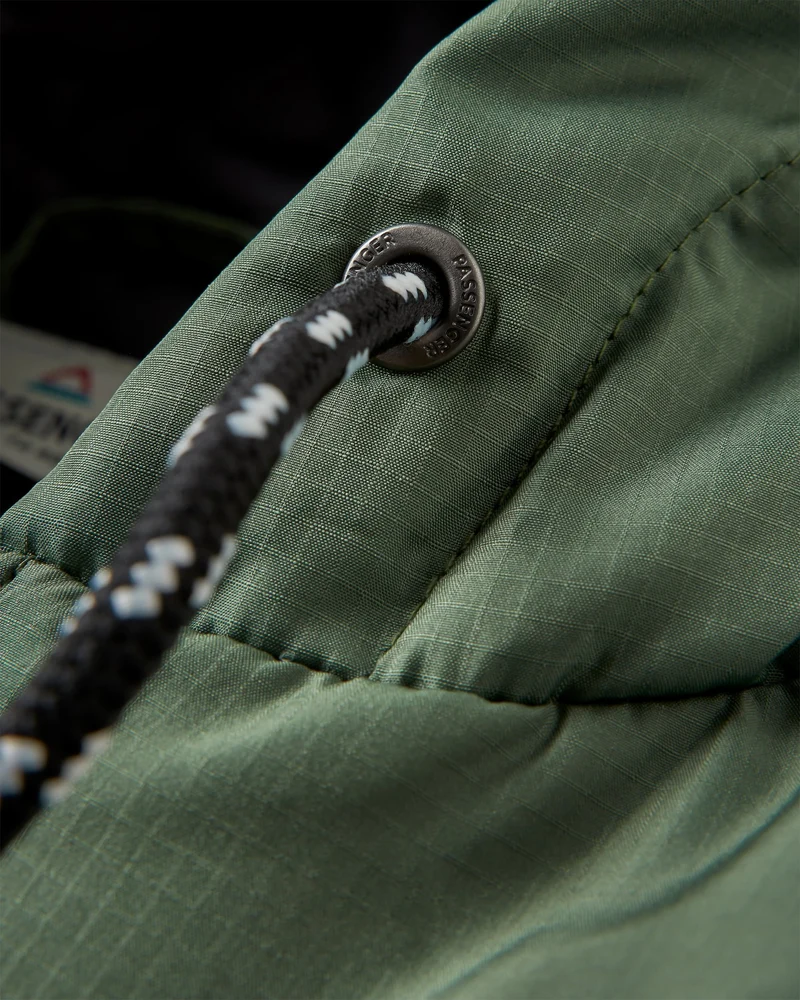 Dylan Isolierte Full-Zip-Jacke - Wildgrün